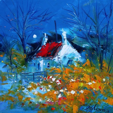 Croft in the woods Isle of Mull 12x12 Croft in the woods Isle of Mull 12x12